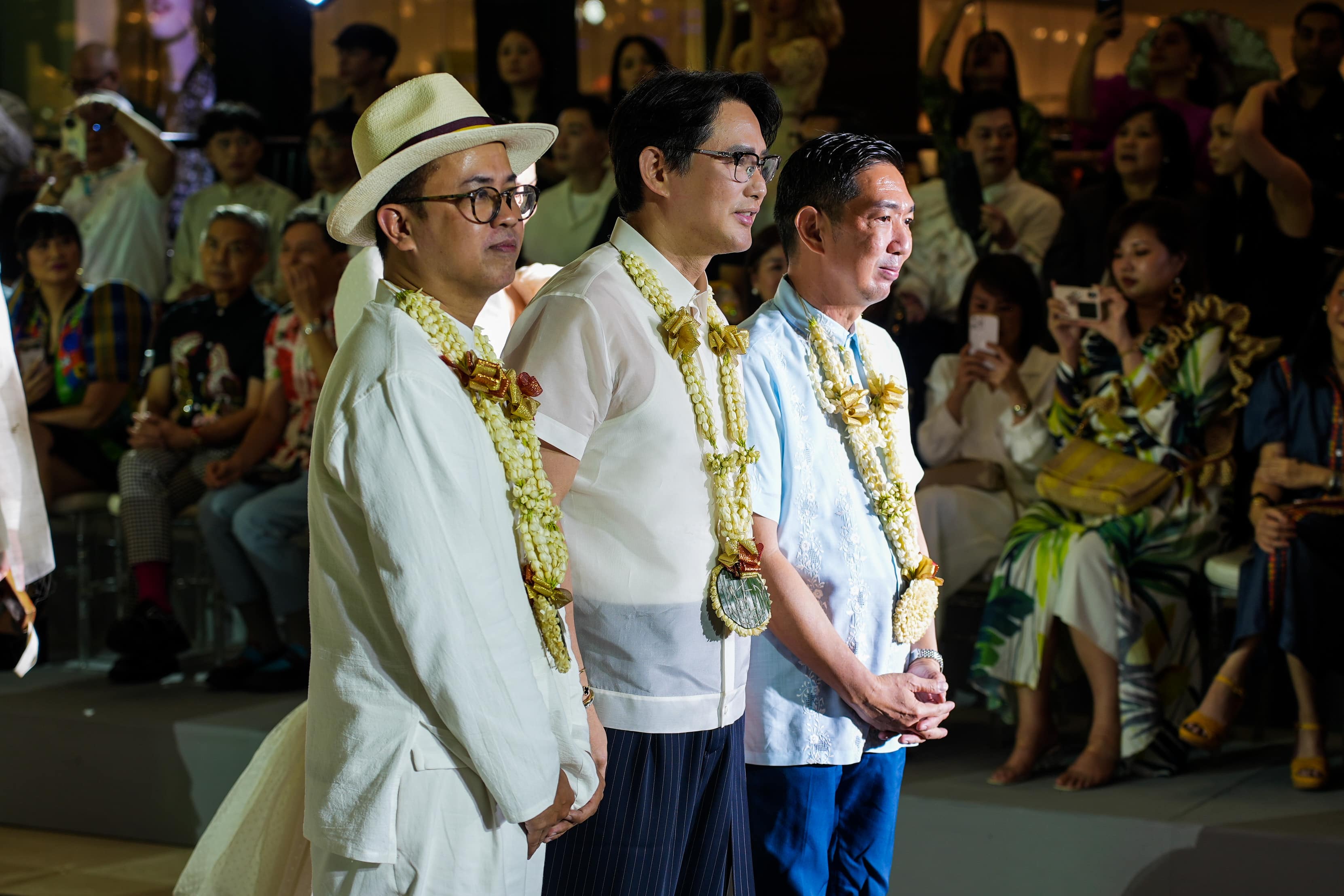 Lesley Mobo, Steven Tan, and Joey Samson